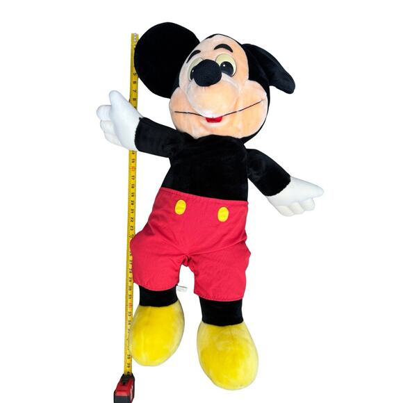 Vintage Mickey Mouse 36” Plush Disneyland Disney World Large Heavy Rare - Picture 7 of 8